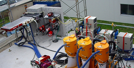 ウォータレス切断・穿孔