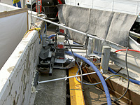 土木現場での設置状況