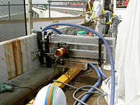 土木現場での設置状況